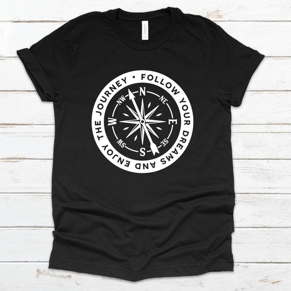 NWT Follow Your Dreams Graphic Tee Shirt - Picture 1 of 4